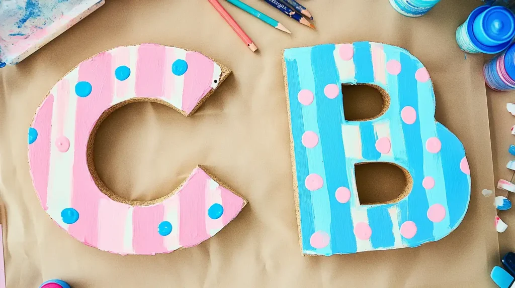 What to Paint on Wooden Letters: 12 Fun and Easy DIY Ideas